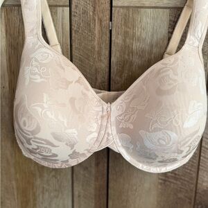 Wacoal Light Blush Floral Jacquard Full-Coverage Bra